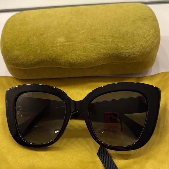 Gucci Women's Black Sunglasses
